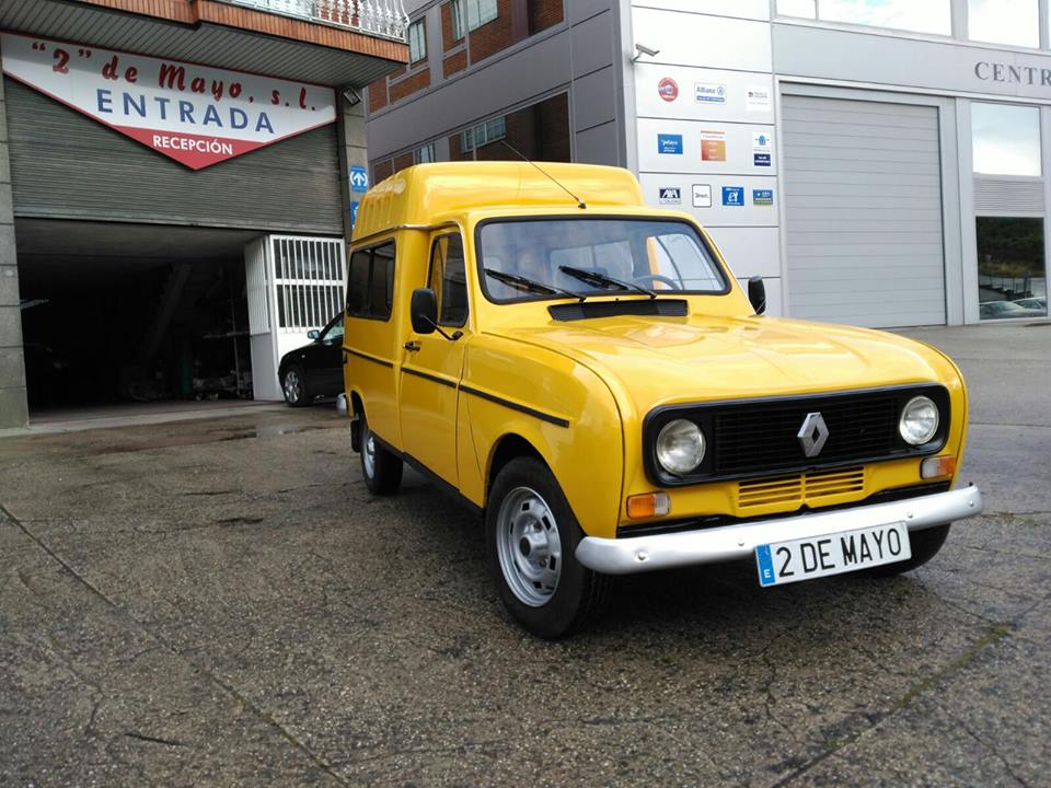 Bonita la recuperacion de esta Renault fl furgoneta
