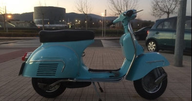 Restauración Chapa y Pintura de Vespa 125 Primavera